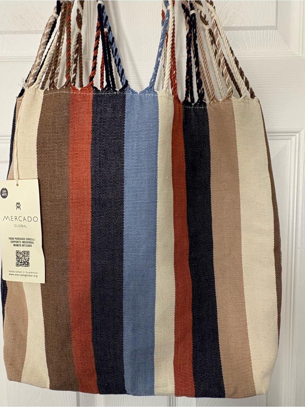 Mercado Global Apolonia Tote Bag, Blue Canyon NWT - Picture 5 of 14